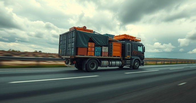 Transporte rodoviário de cargas: eficiência e segurança para sua logística Transporte rodoviário de cargas: eficiência e segurança para sua logística