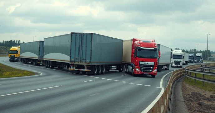 Entenda como funciona o transporte terrestre de mercadorias e suas vantagens para o seu negócio Entenda como funciona o transporte terrestre de mercadorias e suas vantagens para o seu negócio
